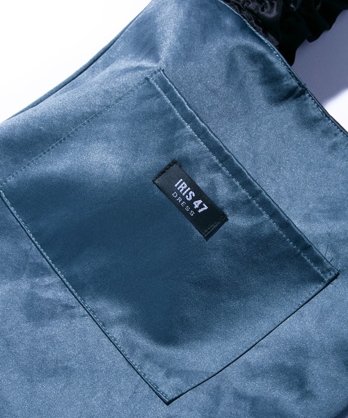 IRIS47(イリスフォーセブン)の「【IRIS 47】giggle tote bag/ギグル トート バッグ BO246(トートバッグ・レディース・ネイビー/グリーン・FREE)」の14枚目の写真