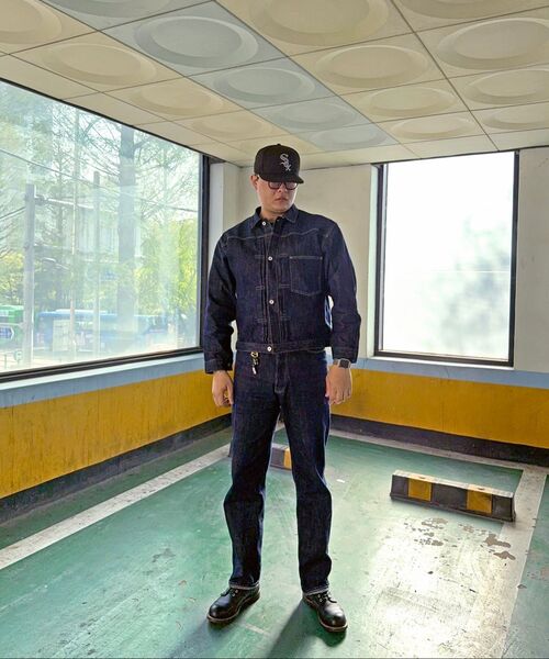 OUTSTANDING(アウトスタンディング)の「W.W. II SELVEDGE STRAIGHT PANTS_INDIGO(デニムパンツ・メンズ・その他・SMALL/MEDIUM/LARGE/X-LARGE/X-SMALL)」の17枚目の写真