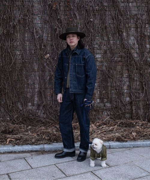 OUTSTANDING(アウトスタンディング)の「W.W. II SELVEDGE STRAIGHT PANTS_INDIGO(デニムパンツ・メンズ・その他・SMALL/MEDIUM/LARGE/X-LARGE/X-SMALL)」の10枚目の写真