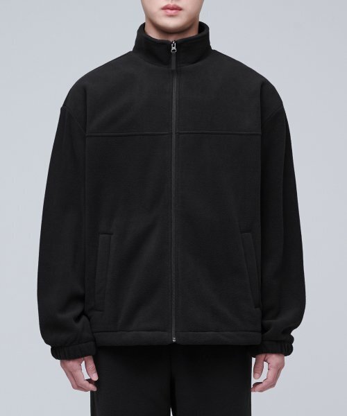 MUSINSA STANDARD（ムシンサスタンダード）の「特大のフリースハイネックジャケット[ブラック]（その他アウター・メンズ・その他・MEDIUM/LARGE/X-LARGE/XX-LARGE）」の13枚目の写真