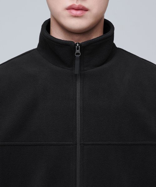 MUSINSA STANDARD（ムシンサスタンダード）の「特大のフリースハイネックジャケット[ブラック]（その他アウター・メンズ・その他・MEDIUM/LARGE/X-LARGE/XX-LARGE）」の10枚目の写真