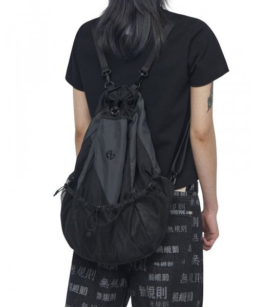 NOMANUAL（NOMANUAL）の「C.B STRING BAG - CHARCOAL（バックパック/リュック・レディース・その他・FREE）」の22枚目の写真