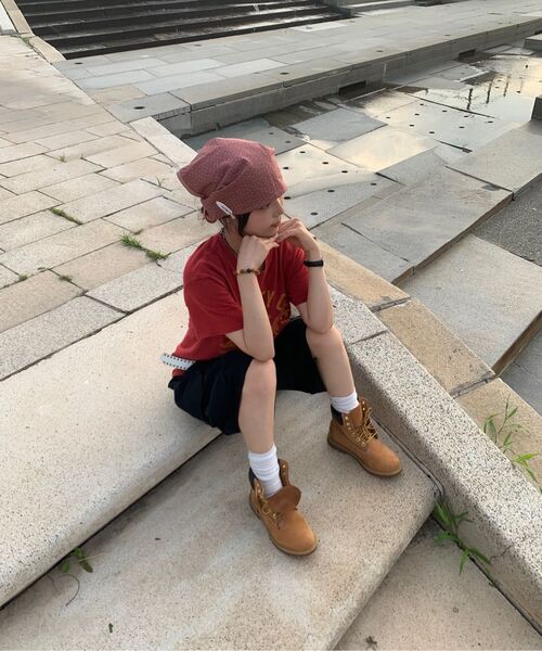NOMANUAL（NOMANUAL）の「C.B STRING BAG - CHARCOAL（バックパック/リュック・レディース・その他・FREE）」の12枚目の写真
