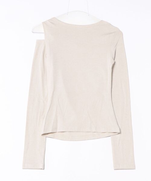 EIGHTHMONTH(エイスマンス)の「ツイストカットアウトトップス EM25a108【EIGHTHMONTH】(Tシャツ/カットソー・レディース・ブラック/アイボリー・M/S)」の19枚目の写真