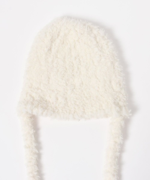 GLOBAL WORK（グローバルワーク）の「ポンポンニットワッチ/606708（ニットキャップ/ビーニー・キッズ・オフホワイト/グレー系その他3・FREE）」の13枚目の写真