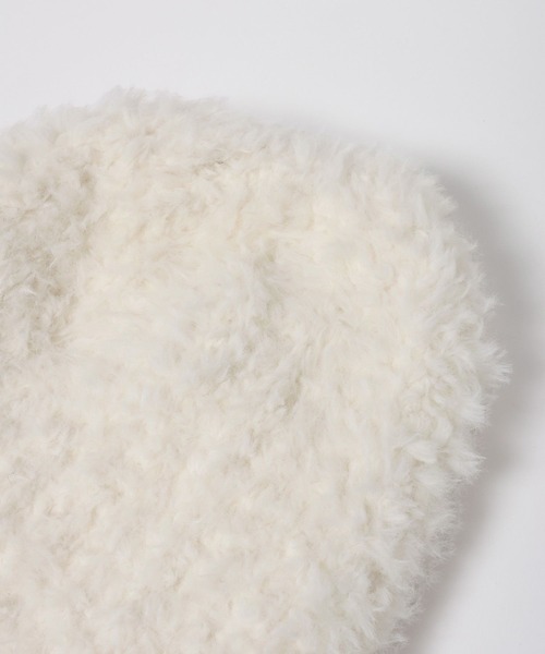 GLOBAL WORK（グローバルワーク）の「ポンポンニットワッチ/606708（ニットキャップ/ビーニー・キッズ・オフホワイト/グレー系その他3・FREE）」の15枚目の写真