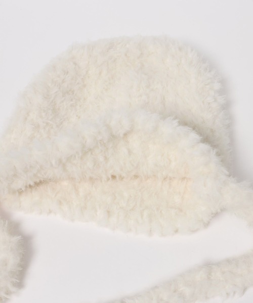 GLOBAL WORK（グローバルワーク）の「ポンポンニットワッチ/606708（ニットキャップ/ビーニー・キッズ・オフホワイト/グレー系その他3・FREE）」の17枚目の写真