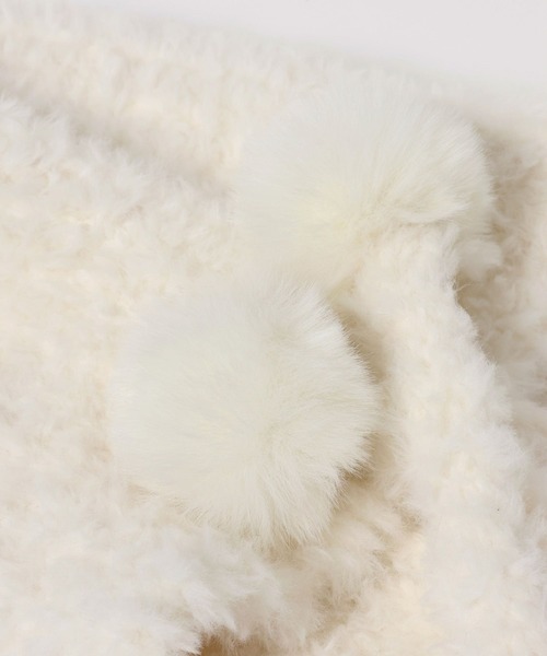 GLOBAL WORK（グローバルワーク）の「ポンポンニットワッチ/606708（ニットキャップ/ビーニー・キッズ・オフホワイト/グレー系その他3・FREE）」の18枚目の写真