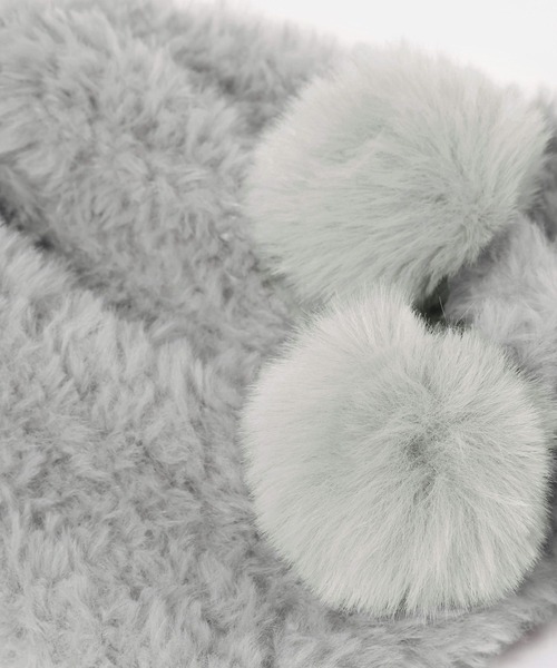 GLOBAL WORK（グローバルワーク）の「ポンポンニットワッチ/606708（ニットキャップ/ビーニー・キッズ・オフホワイト/グレー系その他3・FREE）」の19枚目の写真