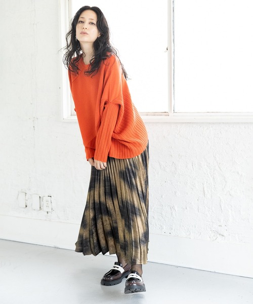 OSMOSIS（オズモーシス）の「プリーツスカート（スカート・レディース・ゴールド/シルバー/グレー・ONE SIZE）」の10枚目の写真