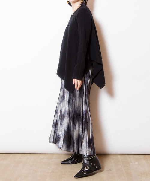 OSMOSIS（オズモーシス）の「プリーツスカート（スカート・レディース・ゴールド/シルバー/グレー・ONE SIZE）」の18枚目の写真