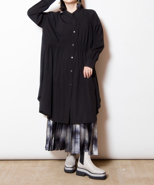 OSMOSIS（オズモーシス）の「プリーツスカート（スカート・レディース・ゴールド/シルバー/グレー・ONE SIZE）」の19枚目の写真