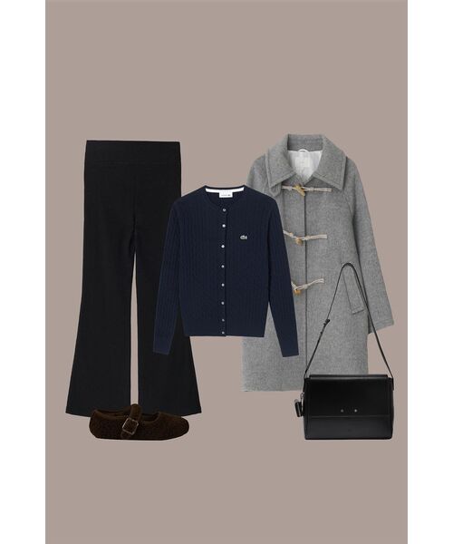 LINGSEOUL(リングソウル)の「duffle half coat-gray(チェスターコート・レディース・その他・FREE)」の7枚目の写真