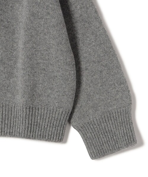 ISLAND TIDES（アイランドタイド）の「【SHIPS別注】ISLAND TIEDS:〈手洗い可能〉クルーネック ニット（ニット/セーター・レディース・レッド/オフホワイト/グレー/オリーブ・ONE SIZE）」の8枚目の写真