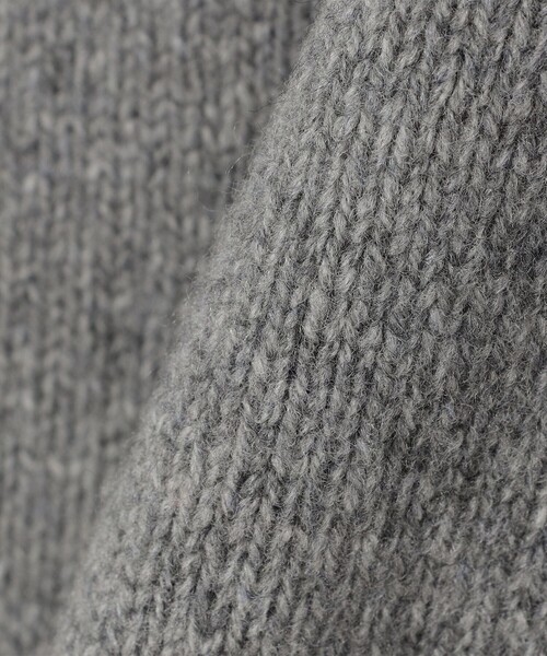 ISLAND TIDES（アイランドタイド）の「【SHIPS別注】ISLAND TIEDS:〈手洗い可能〉クルーネック ニット（ニット/セーター・レディース・レッド/オフホワイト/グレー/オリーブ・ONE SIZE）」の9枚目の写真