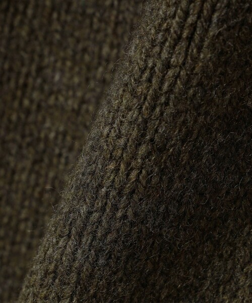 ISLAND TIDES（アイランドタイド）の「【SHIPS別注】ISLAND TIEDS:〈手洗い可能〉クルーネック ニット（ニット/セーター・レディース・レッド/オフホワイト/グレー/オリーブ・ONE SIZE）」の11枚目の写真