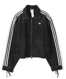 adidas(�A�f�B�_�X)��adidas DENIM LACING FB JACKET / �A�f�B�_�X �f�j�� ���[�V���O �t�@�C���[�o�[�h �W���P�b�g(���̑��A�E�^�[)