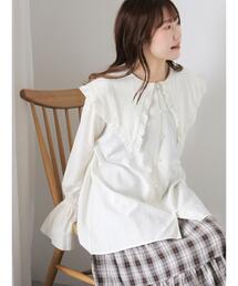 ehka sopo | ビックカラーブラウス(シャツ/ブラウス)