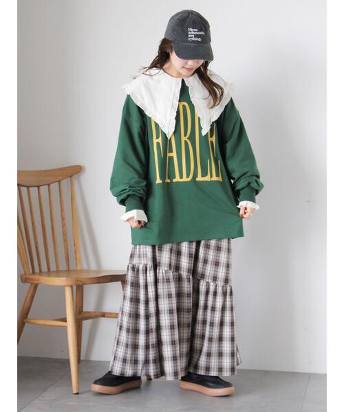 ehka sopo（エヘカソポ）の「ビックカラーブラウス（シャツ/ブラウス・レディース・ブラック/オフホワイト/キナリ・F）」の21枚目の写真