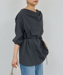 GALLARDAGALANTE | 【セットアップ対応】【2way】ドレープブラウス(シャツ/ブラウス)