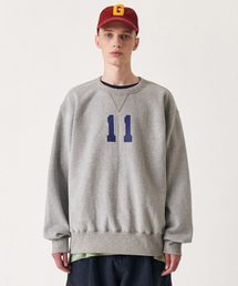 Eleven numbering sweatshirts_Melange