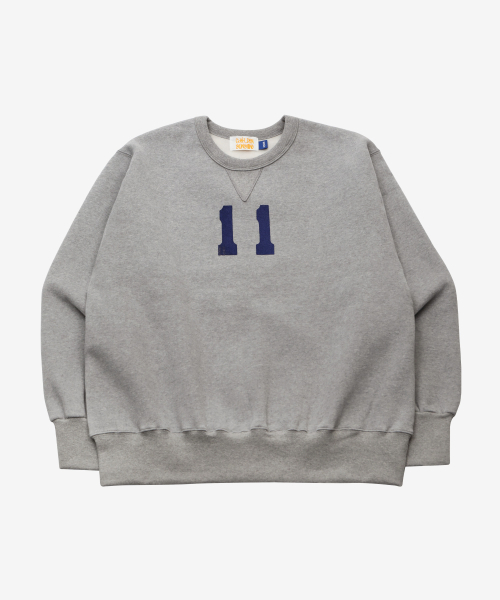 GOLDEN SNSHINE(ゴールデン サンシャイン)の「Eleven numbering sweatshirts_Melange(スウェット・メンズ・その他・MEDIUM/LARGE)」の3枚目の写真