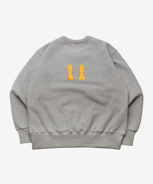 GOLDEN SNSHINE(ゴールデン サンシャイン)の「Eleven numbering sweatshirts_Melange(スウェット・メンズ・その他・MEDIUM/LARGE)」の4枚目の写真