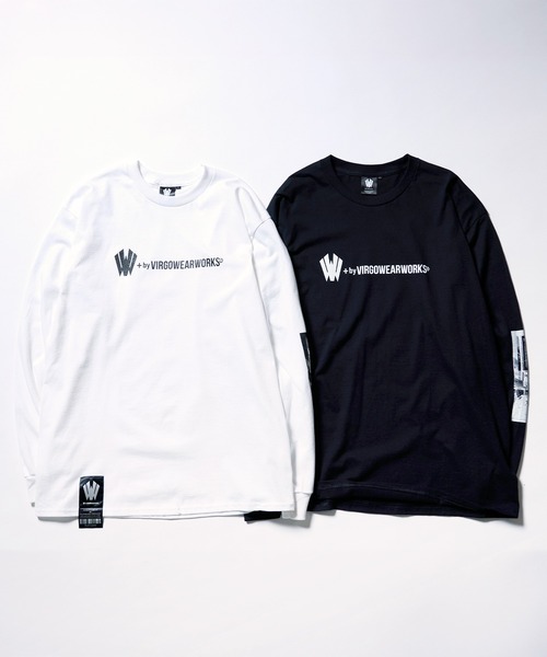 [W] by VIRGOwearworks（ダブリューバイヴァルゴウェアーワークス）の「FRONT LINE（Tシャツ/カットソー・メンズ・ホワイト/ブラック・MEDIUM/LARGE/X-LARGE/XX-LARGE）」の5枚目の写真