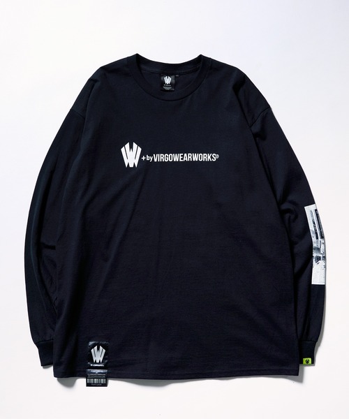 [W] by VIRGOwearworks（ダブリューバイヴァルゴウェアーワークス）の「FRONT LINE（Tシャツ/カットソー・メンズ・ホワイト/ブラック・MEDIUM/LARGE/X-LARGE/XX-LARGE）」の3枚目の写真