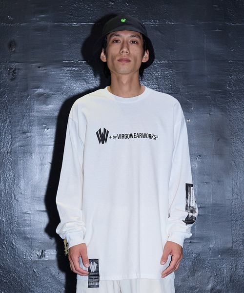 [W] by VIRGOwearworks（ダブリューバイヴァルゴウェアーワークス）の「FRONT LINE（Tシャツ/カットソー・メンズ・ホワイト/ブラック・MEDIUM/LARGE/X-LARGE/XX-LARGE）」の11枚目の写真