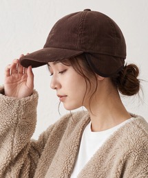 MEGA CAP（メガキャップ）の「【PH3】【MEGA CAP/メガキャップ】Corduroy Winter Cap w/ Warmer Flap 3509（キャップ）」