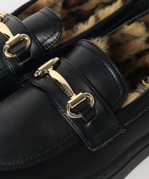 Elura（エルーラ）の「インソールファービットローファー/612749（ローファー・レディース・ブラック/ベージュ系その他・LARGE/MEDIUM/SMALL）」の13枚目の写真