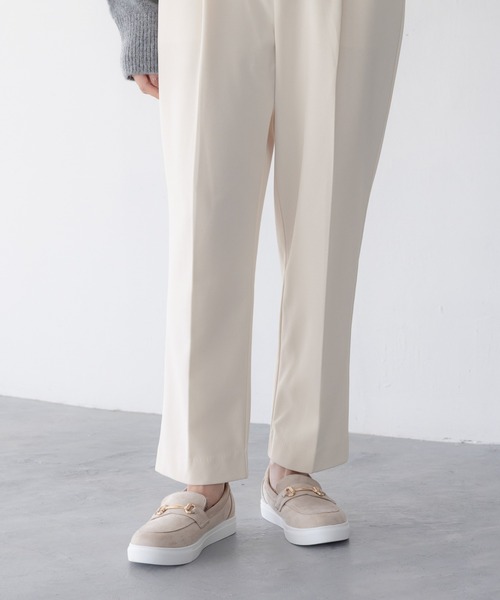 Elura（エルーラ）の「インソールファービットローファー/612749（ローファー・レディース・ブラック/ベージュ系その他・LARGE/MEDIUM/SMALL）」の4枚目の写真