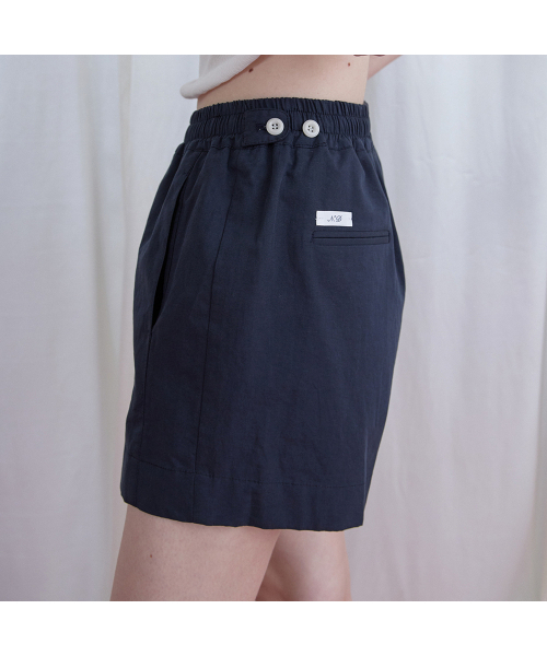 Simple day shorts (Navy)