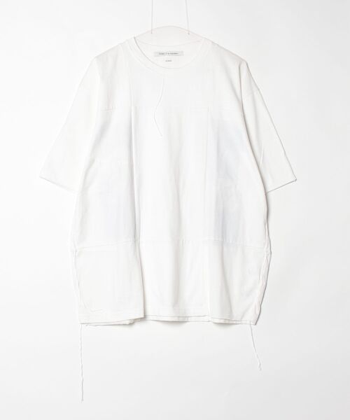 Children of the discordance（チルドレン オブ ザ ディスコ-ダンス）の「Children of the discordance / HANDMADE VINTAGE PATCHWORK TEE C / COTDSEMBLCS-225C（Tシャツ/カットソー・メンズ・ホワイト・ONESIZE）」の2枚目の写真