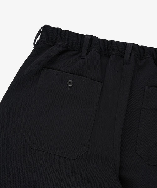 FRONT 11201(フロントワンワントゥーオーワン)の「REDE Whipcord Fatigue Pants(スラックス・メンズ・ブラック・L/M/S)」の4枚目の写真