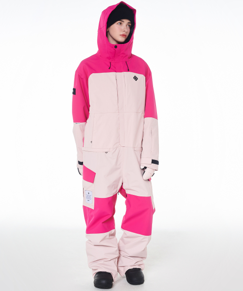 DOLL OUTERWEAR(ドラ アウターウェア)の「2425 リブレ ボードウェア ジャンプスーツ ローズピンク 男女共用(つなぎ/オールインワン・レディース・その他・X-LARGE/X-SMALL/SMALL/MEDIUM/LARGE)」の7枚目の写真