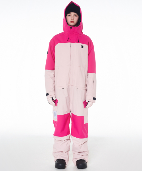 DOLL OUTERWEAR(ドラ アウターウェア)の「2425 リブレ ボードウェア ジャンプスーツ ローズピンク 男女共用(つなぎ/オールインワン・レディース・その他・X-LARGE/X-SMALL/SMALL/MEDIUM/LARGE)」の9枚目の写真