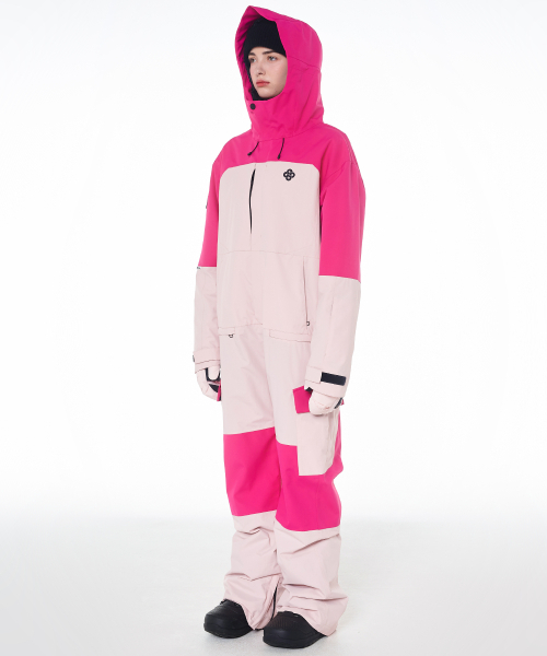 DOLL OUTERWEAR(ドラ アウターウェア)の「2425 リブレ ボードウェア ジャンプスーツ ローズピンク 男女共用(つなぎ/オールインワン・レディース・その他・X-LARGE/X-SMALL/SMALL/MEDIUM/LARGE)」の10枚目の写真