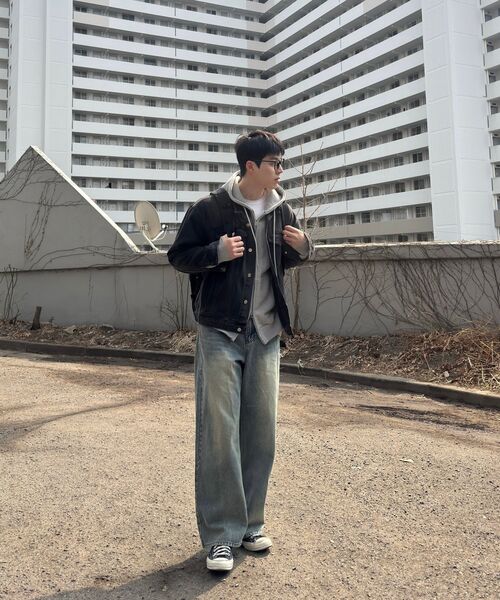 DECET（デケト）の「Tin Washed Wide Jeans DCPT059RustGreen（デニムパンツ・レディース・その他・26/34/28/32）」の16枚目の写真