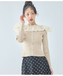 PEACH JOHN | フリルコンビニット(ニット/セーター)