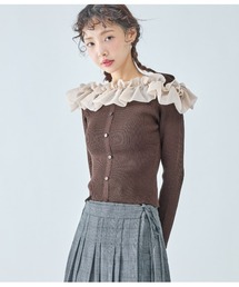 PEACH JOHN（ピーチジョン）の「フリルコンビニット（ニット/セーター）」