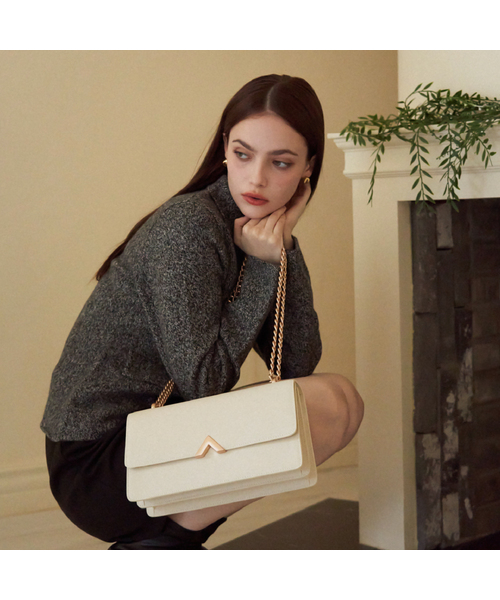 VALLUAT(バリュエット)の「Edero bag_White Beige(ショルダーバッグ・レディース・ホワイト・FREE)」の1枚目の写真