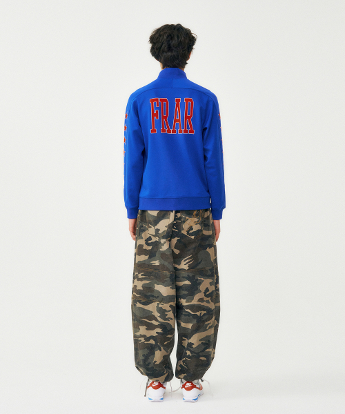 FROM ARLES(フロムアルル)の「90Sヴィンテージジャージジャケット / BLUE(ナイロンジャケット・メンズ・ブルー・MEDIUM/LARGE)」の4枚目の写真