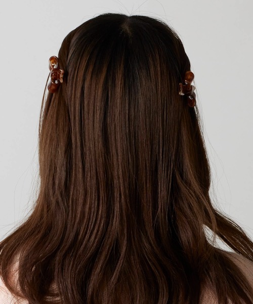 TRESSE/トレス Maison ruban clip grand in Black リボン型 ヘア