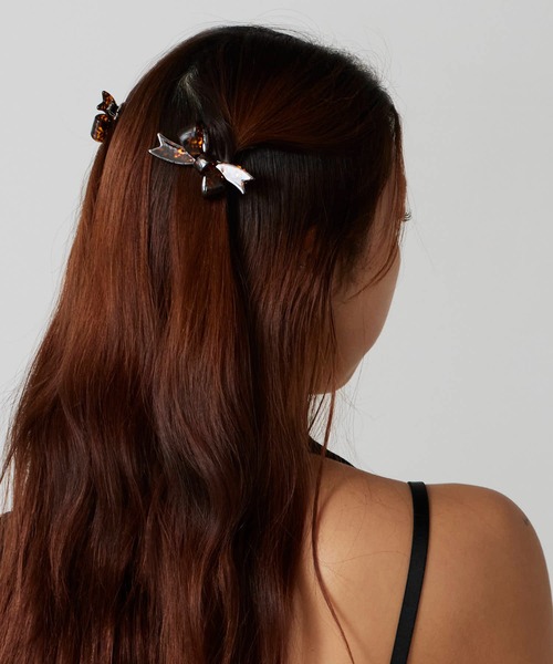 TRESSE（トレス）の「TRESSE/トレス Maison ruban clip grand in Black