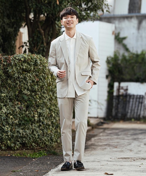 CALL&RESPONSE(コールアンドレスポンス)の「mp14405- アジャスターパンツ-NOBIRU P(261-1551-06)(その他パンツ・メンズ・グレイッシュベージュ/ブラック・5/4/2/1)」の16枚目の写真