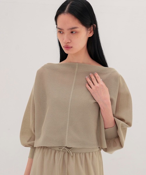 DRESSLAVE（ドレスレイブ）の「back ribbon 2way cardigan(バックリボン2wayカーディガン)（カーディガン/ボレロ・レディース・ネイビー・38）」の3枚目の写真