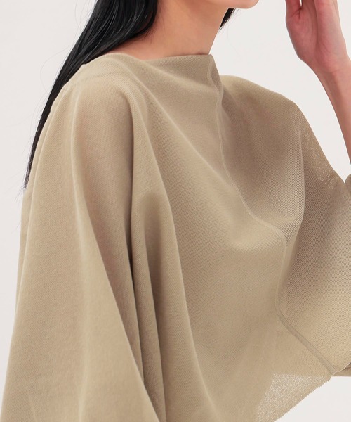 DRESSLAVE（ドレスレイブ）の「back ribbon 2way cardigan(バックリボン2wayカーディガン)（カーディガン/ボレロ・レディース・ネイビー・38）」の4枚目の写真