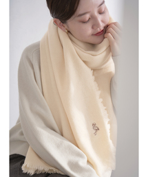 IENA | NIMNIMDUAI/ニムニムデュアイ PASHMINA EMNROIDERY STOLE ストール 276(ストール/ショール)